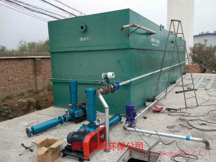 mbr一体化污水处理设备工艺流程