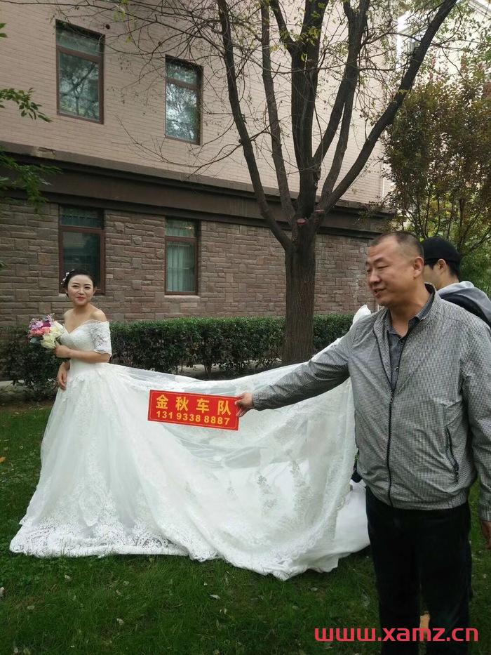 金秋婚车实拍